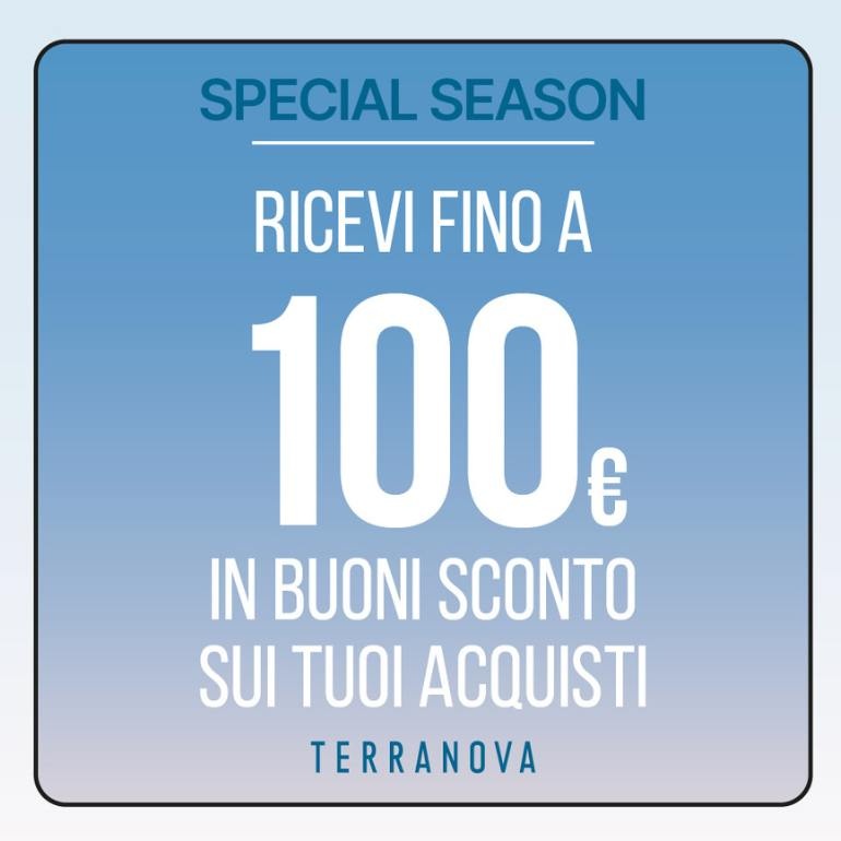 Fino a 100€ in buoni sconto solo per te!